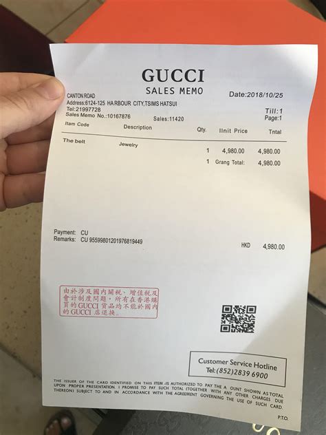 fake gucci receipt|where to buy fake gucci.